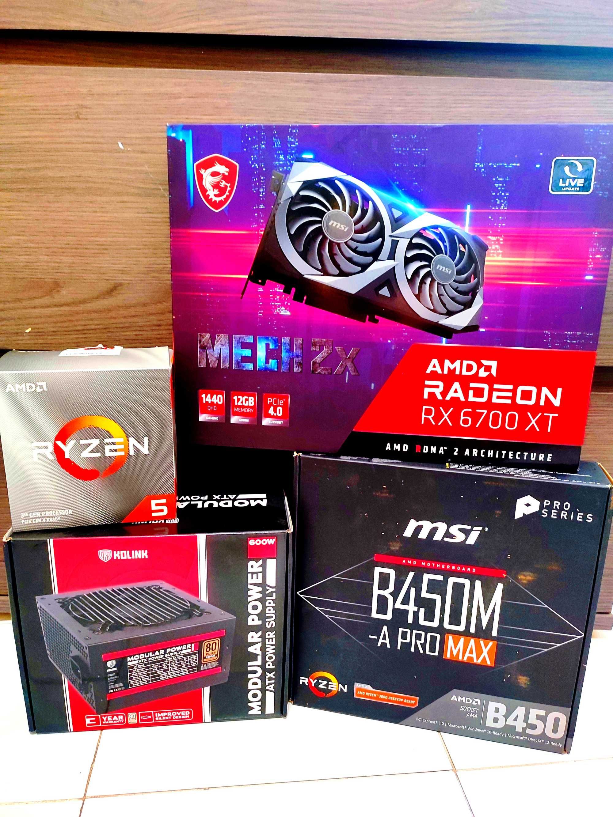 PC Gaming AMD - RX 6700 XT