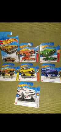 7 modeli Chevrolet Camaro od Hot Wheels