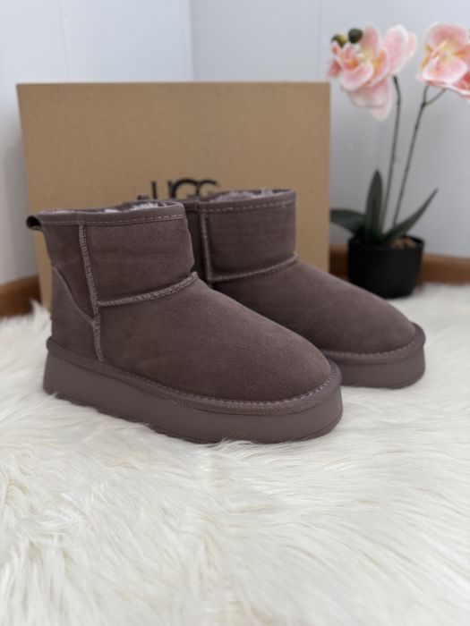 Угги, ugg, трендові замшеві уггі, угг шоколад ОСТАННІ 41 розмір