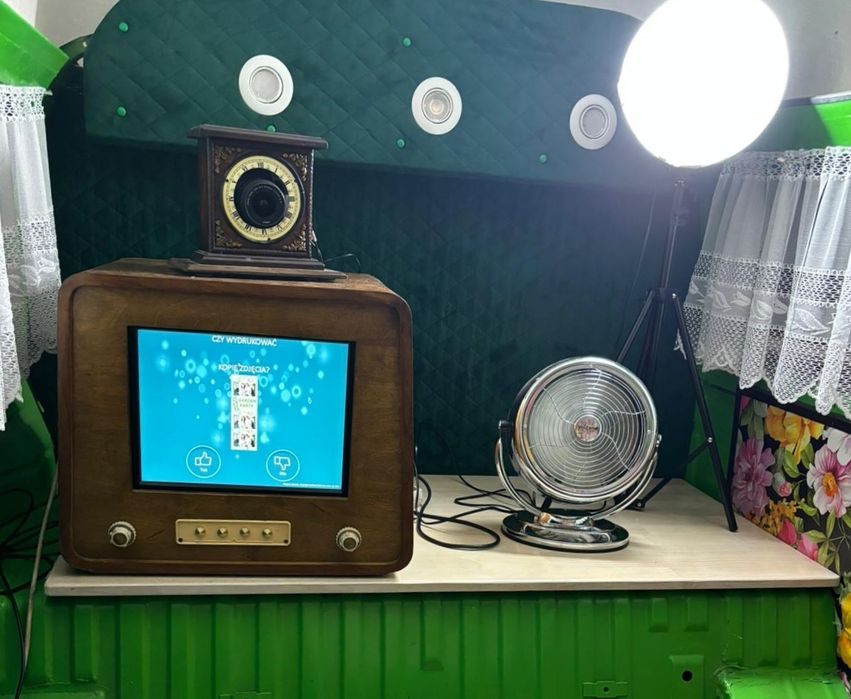 "PROMOCJA"Fotobus Prosecco fotobudka Fotobudka fotoprzyczepa ogórek vo