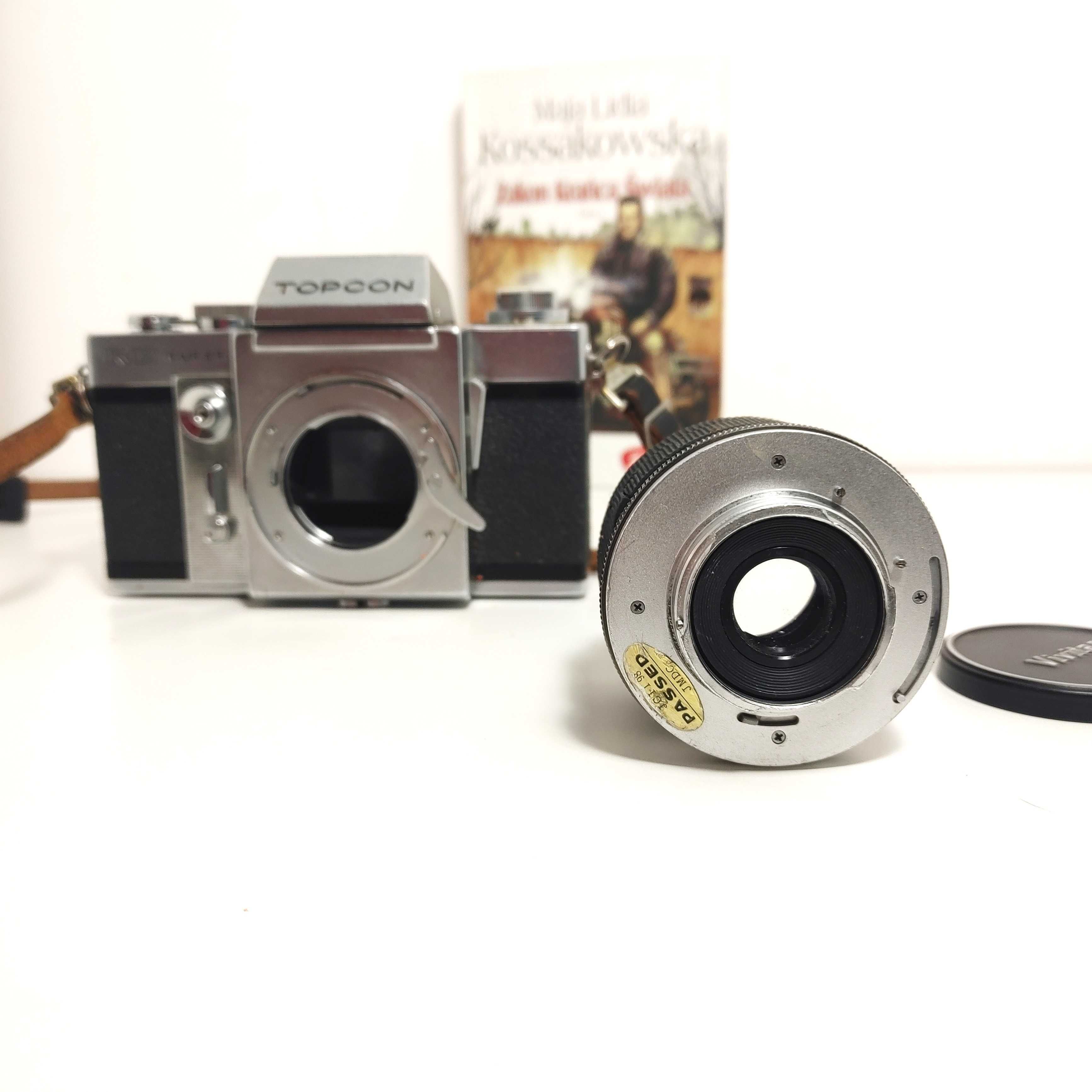 Lustrzanka analogowa TOPCON RE Super  RE- Auto-Topcar 1:2,8 35mm ŁADNY