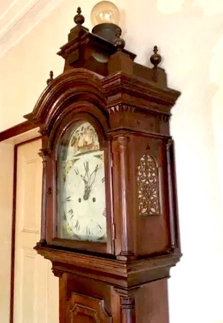 S. BAKER BIRMINGHAM - relógio de caixa alta - 250 x 57 x 28,5 cm/s