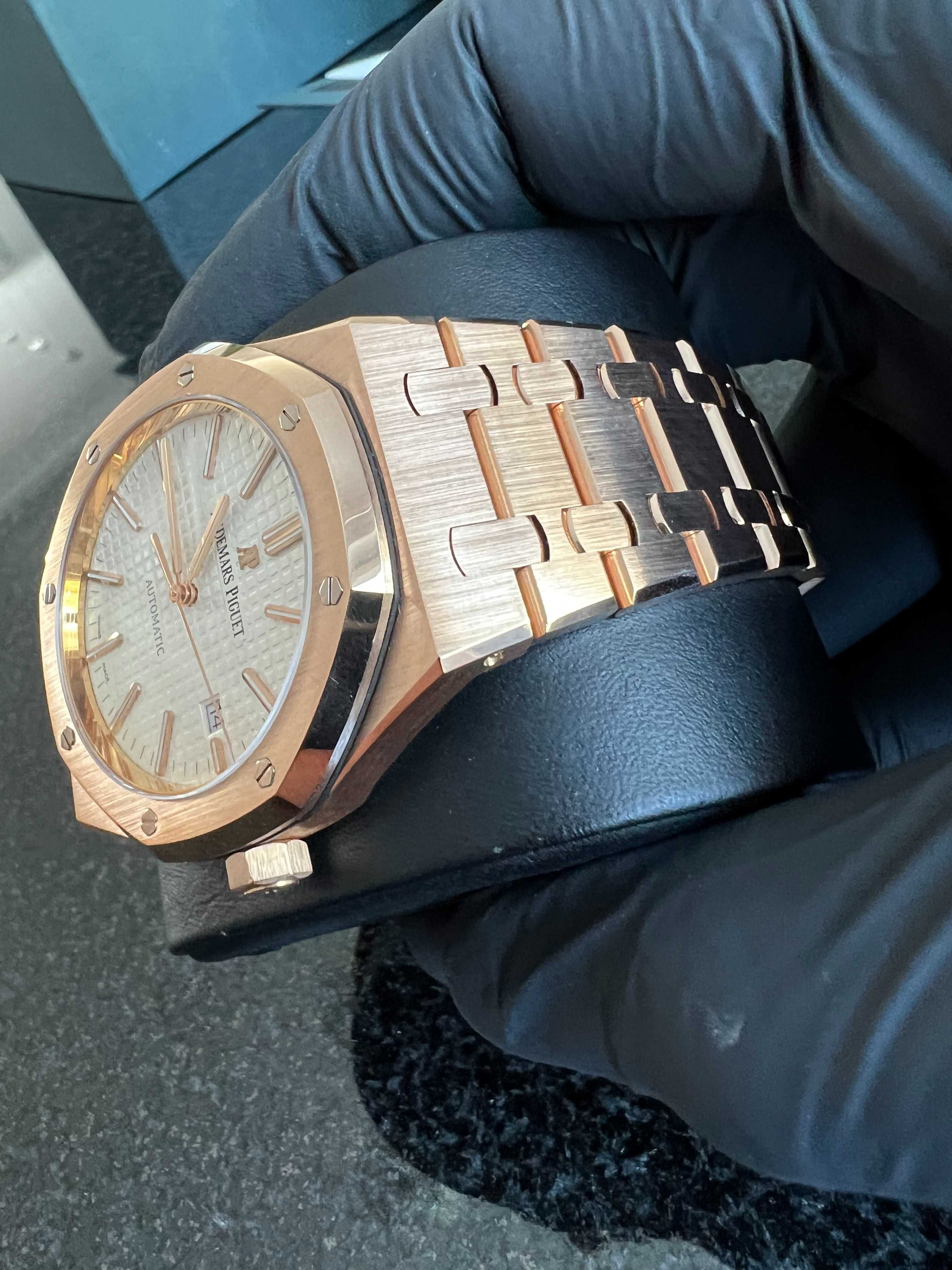 Audemars Piguet Royal Oak 18k 41mm Rose Gold Full Set