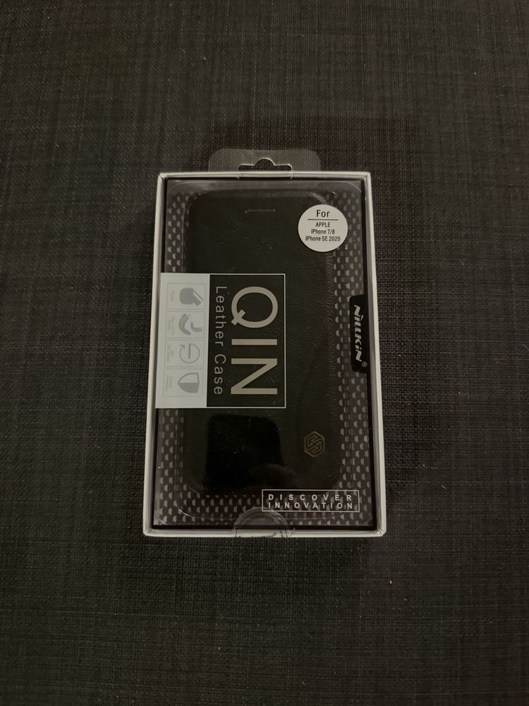Etui Nilkin z klapką skórzane do iPhone 7/8/SE 2020