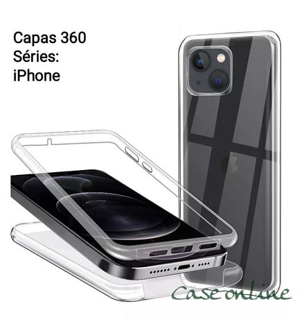 Capa 360 Tpu+Pc P/ iPhone 11 / 12 / 12 Mini / 12 Pró / 12 Pró Max -24h