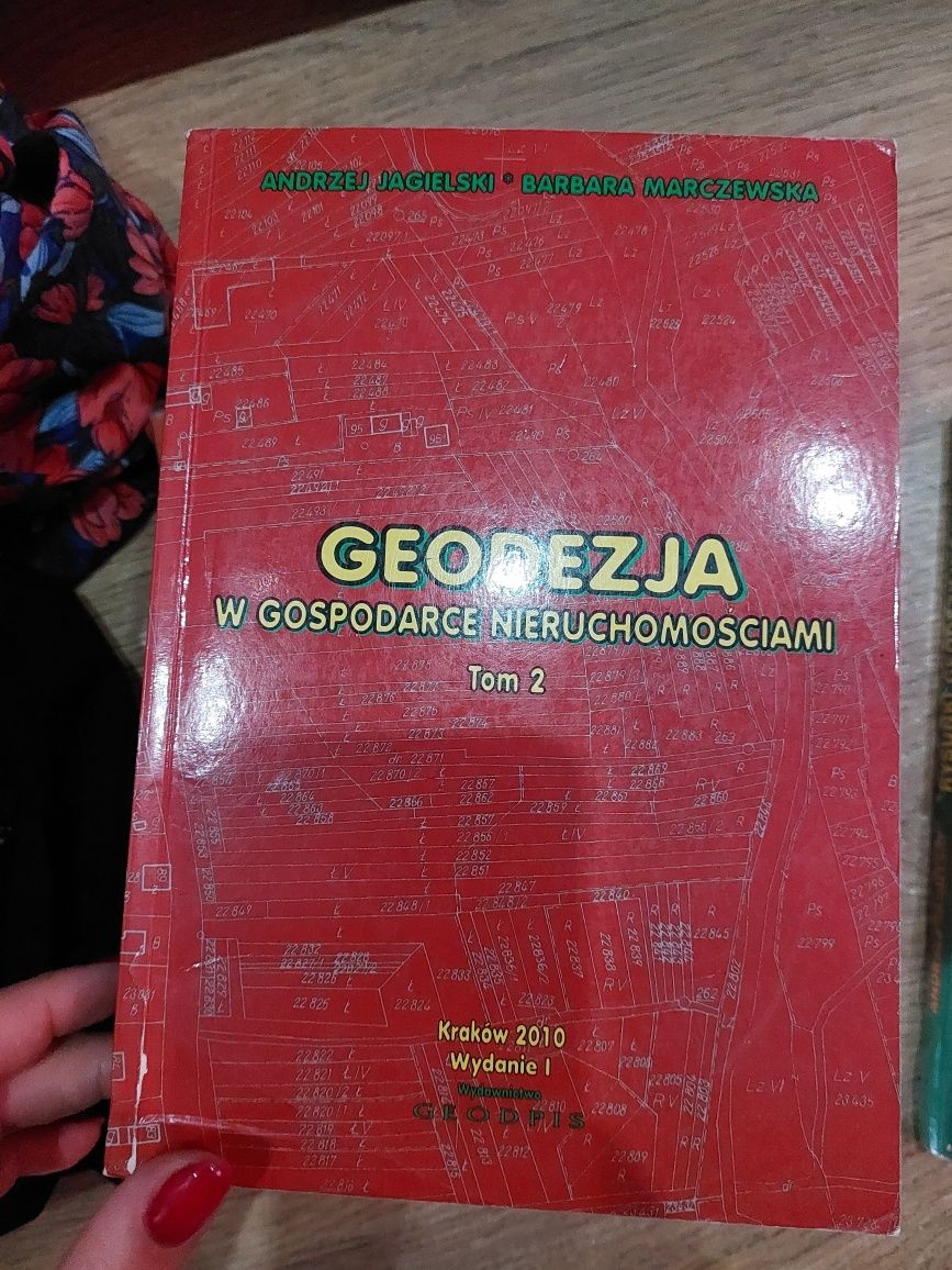 Książki do geodezji