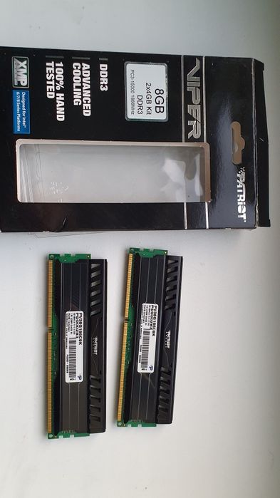 Pamięć RAM Patriot DDR3 2x4gb, 1866 MHz