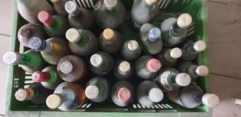 Butelki kolekcjonerskie apteczne i nie tylko