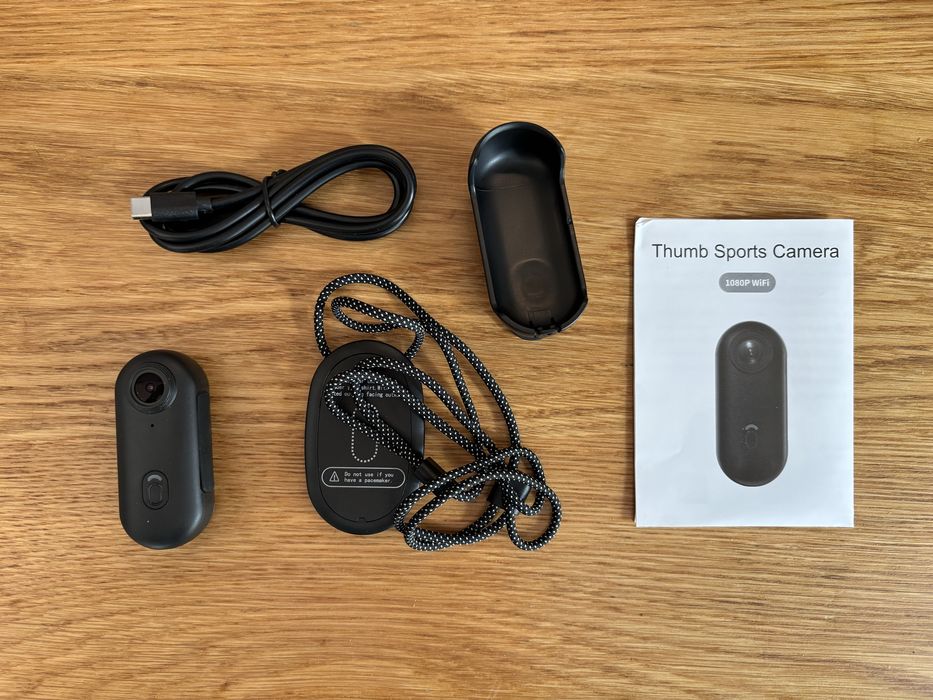 Câmara desportiva portátil