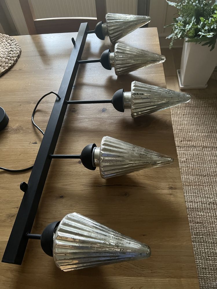 Lampa loftowa metalowa