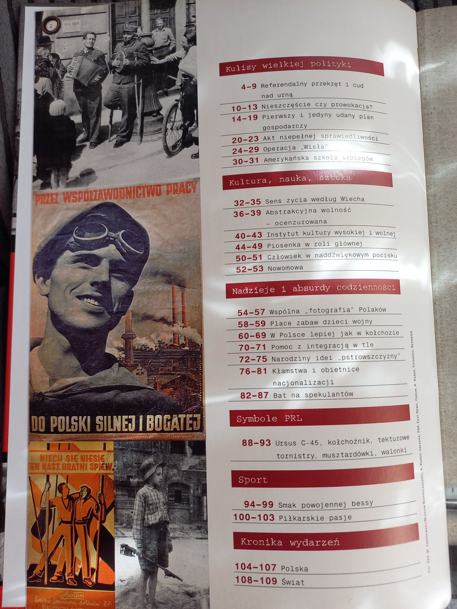 Zestaw ksiażek Historia PRL Newsweek