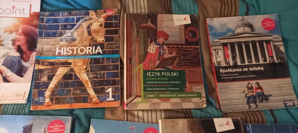 Podręczniki 1/2/3 klasa liceum/technikum