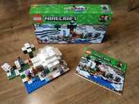 LEGO Minecraft 21142 Igloo niedźwiedzia polarnego