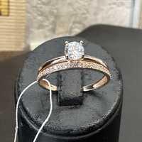 Золотое кольцо под бриллиант 585 проба распродажа