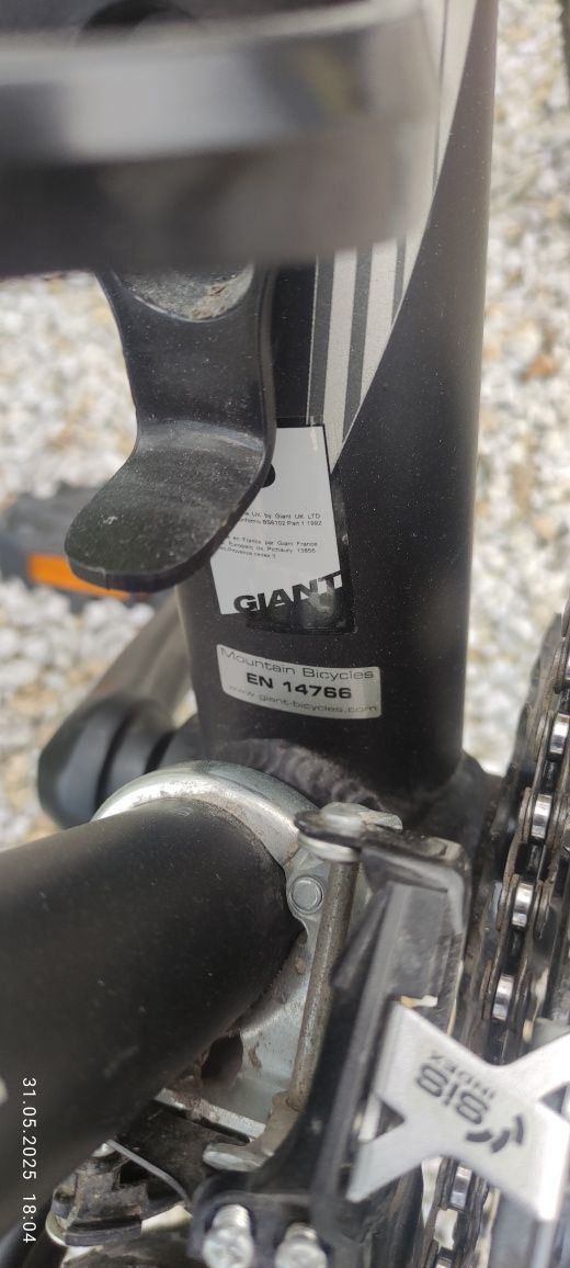 Rower Giant EN 14766 rama XS koła 26'