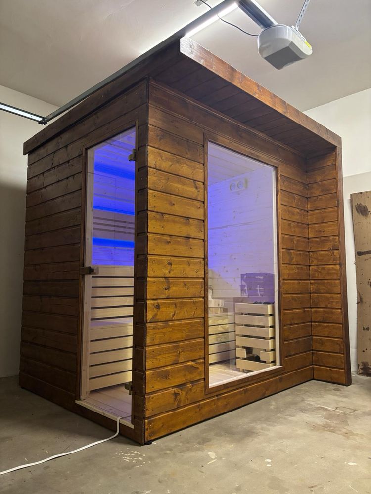 Sauna Finska Zewnetrzna Ogrodowa