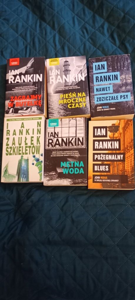 Ian Rankin 21 książek o detektywie Johnie Rebusie