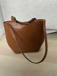 Zara skórzana torba shopper do ręki na ramię