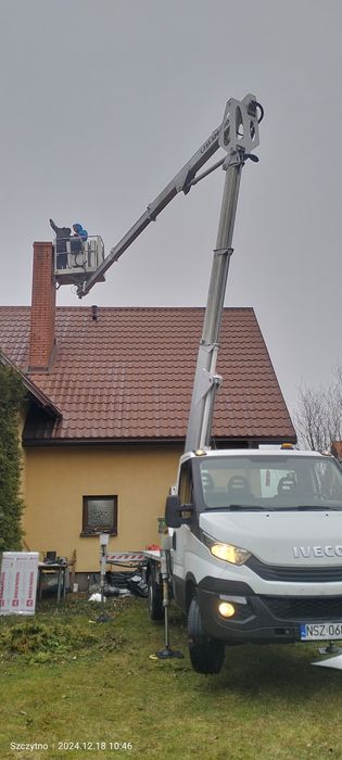 Podnośnik koszowy 21m z operatorem