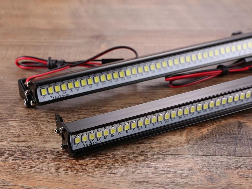 Lightbar listwa LED 149mm na słupki modelu rc 1:10 SCX TRX MST REELY