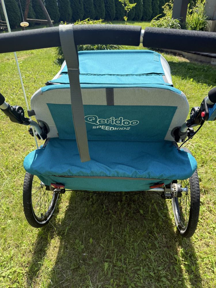 Wózek przyczepka rowerowa Qeridoo Speedkid 2