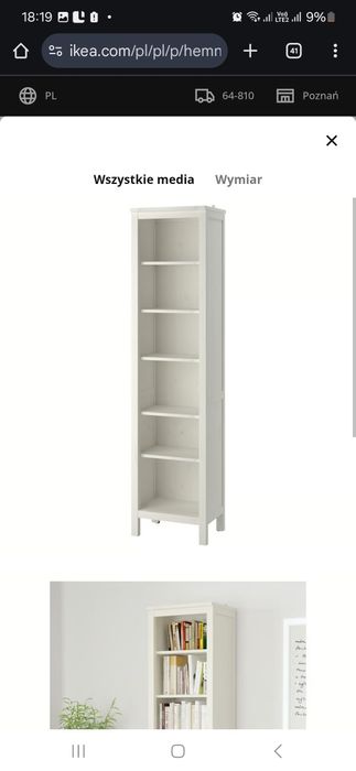 Regał Ikea biały