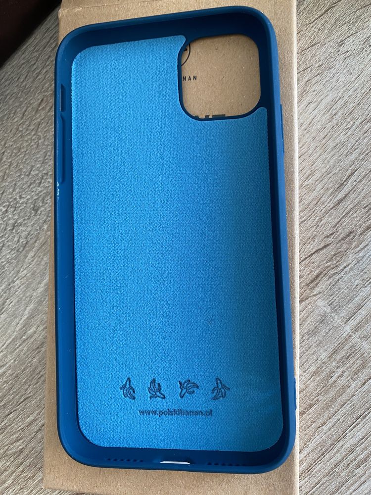 Etui silikonowe matowe polski banan