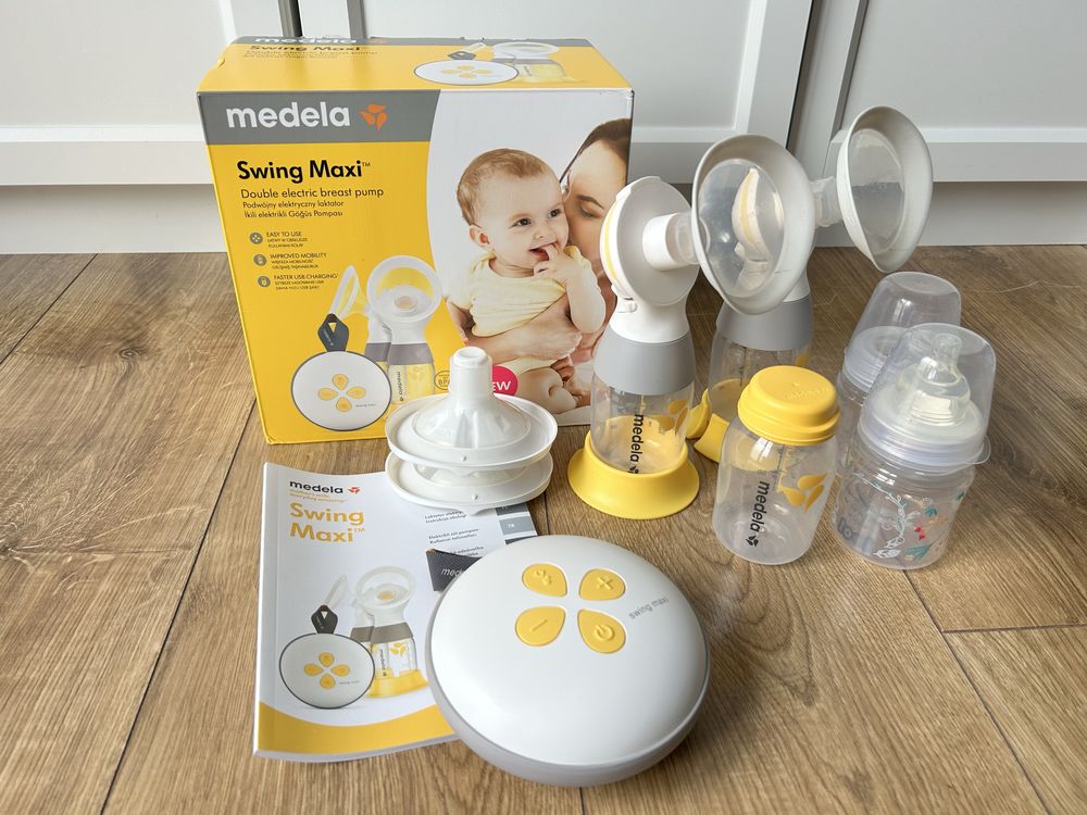 Medela laktator elektryczy podwójny plus gorset medela