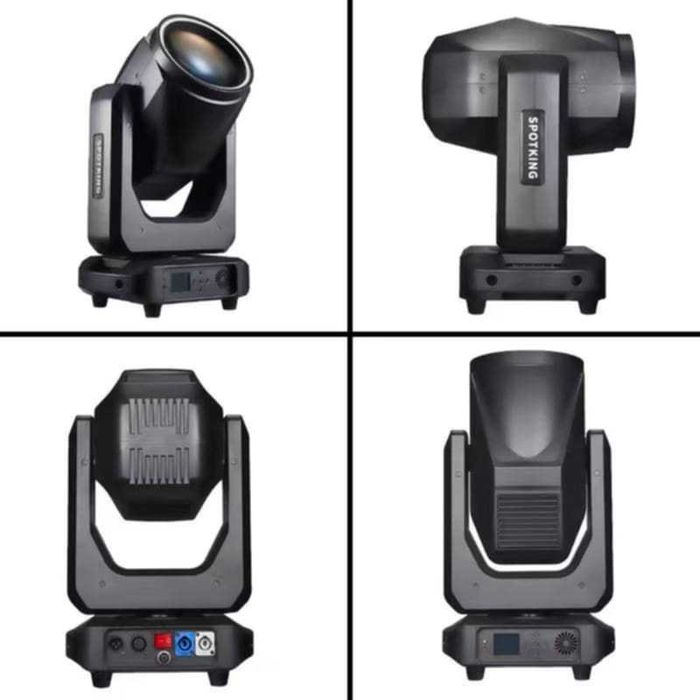 ZESTAW Ruchoma głowica KRYMIX Warriors 380W SPOT BEAM  RDM + CASE