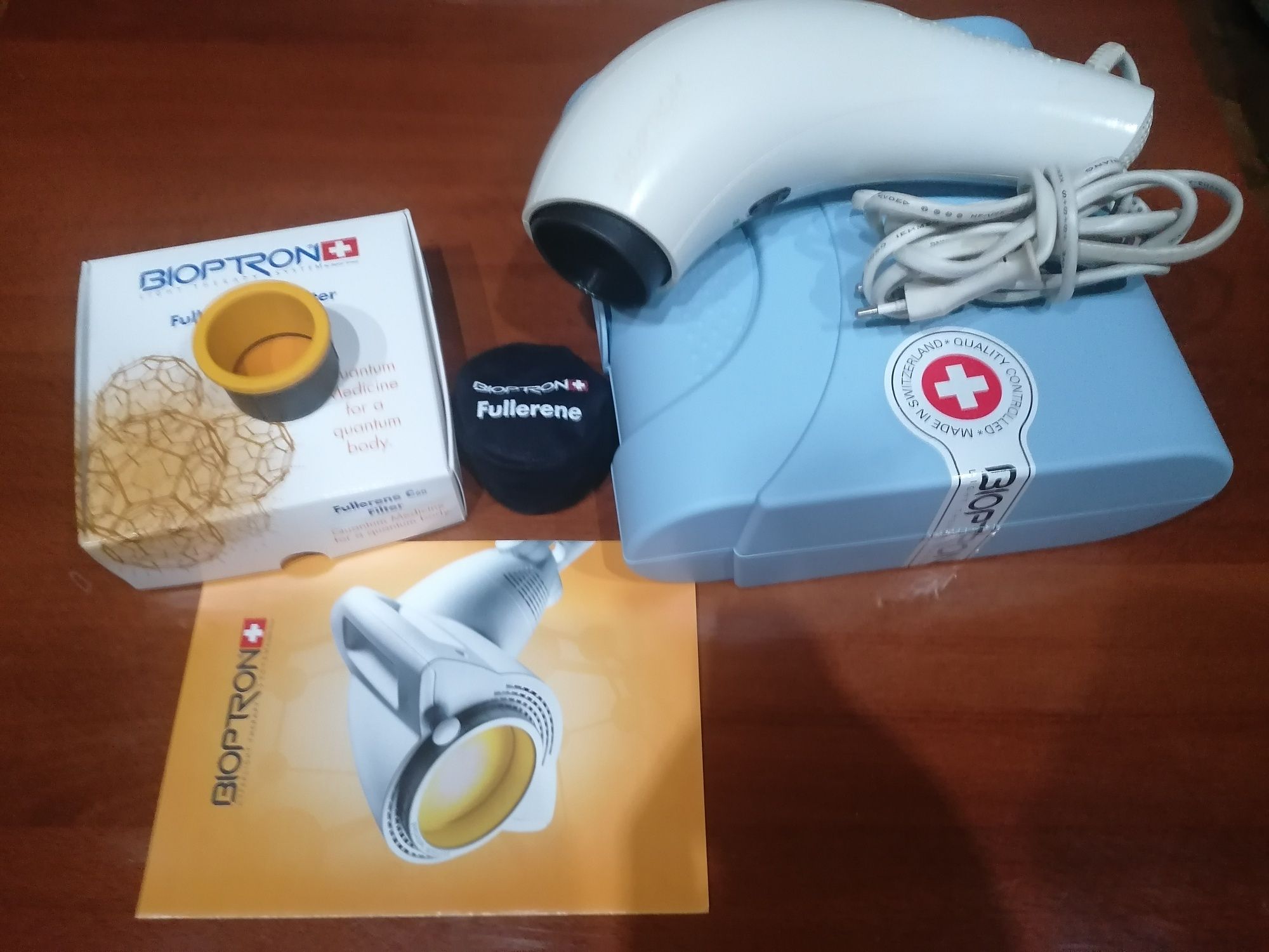 LAMPA BIOPTRON COMPACTIII Z FULERENEM Zepter-gratis żarówka-gwarancja