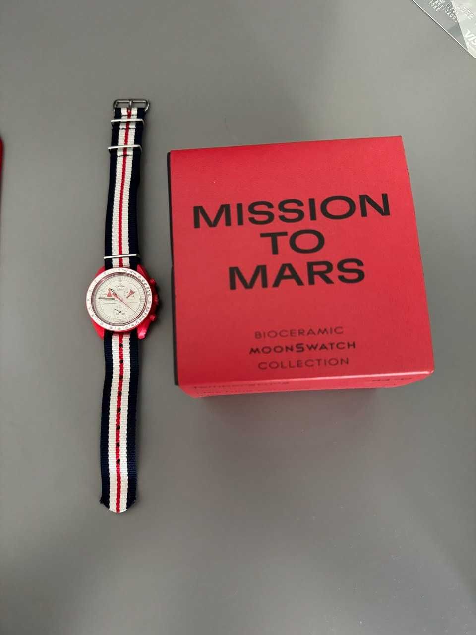 Relógio Moonswatch - Mars