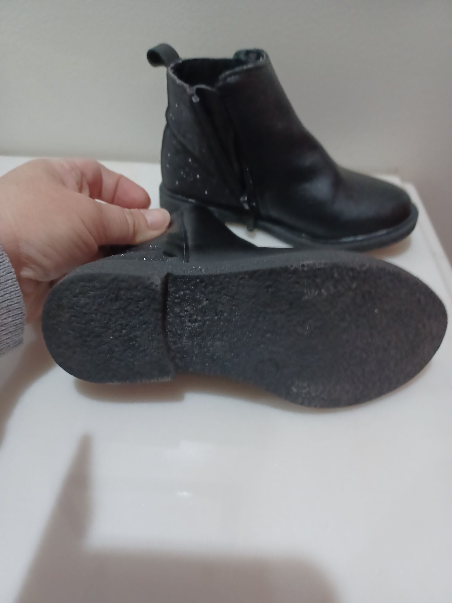 Botas de menina como novas N 25