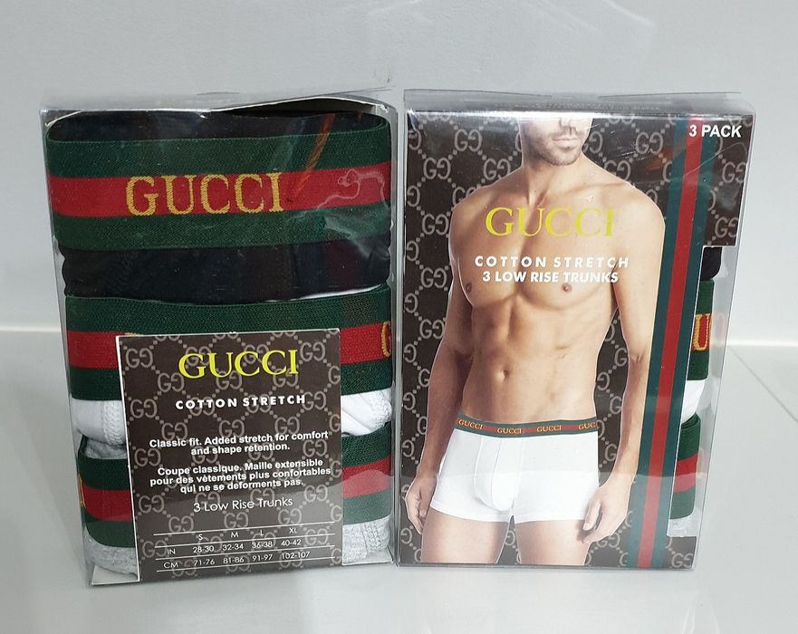 Bokserki męskie Gucci M L XL XXL 3pack
