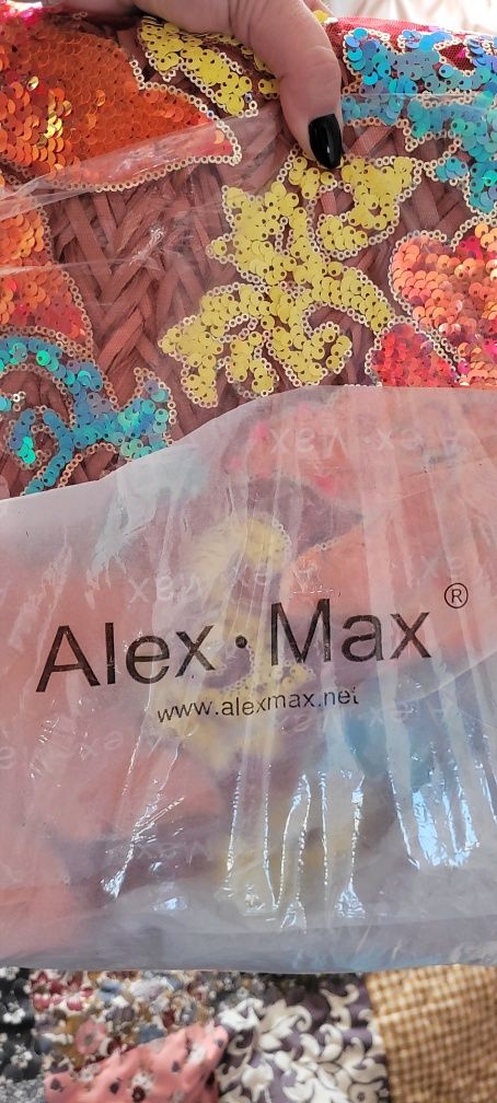 Okazja!Obłędna cekinowa  torebka Alex