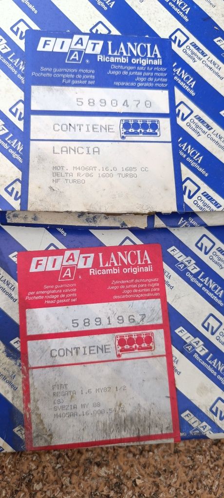 Kit juntas originais Fiat, Lancia HF turbo
