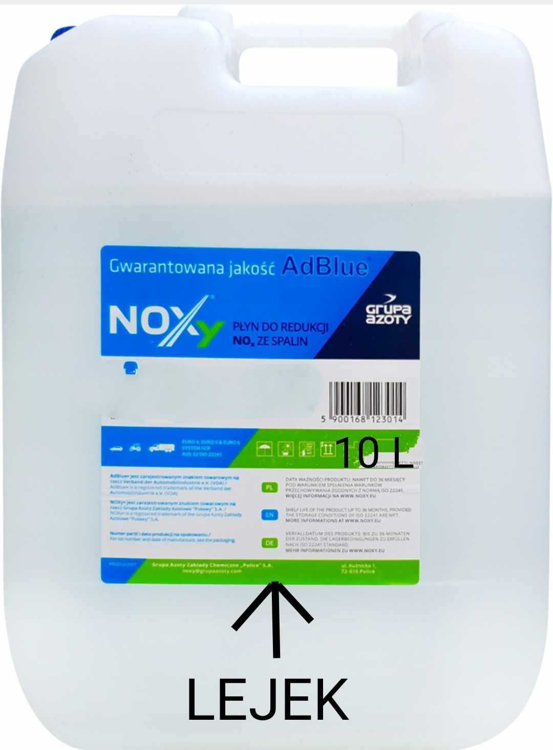 Adblue 10l Ad Blue 10l z lejkiem Noxy