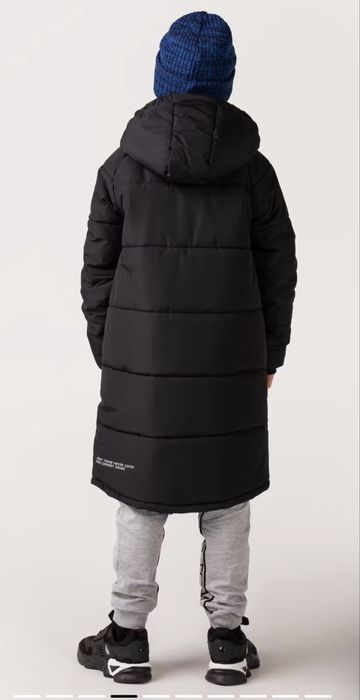 Kurtka parka 152 lemon zimowa