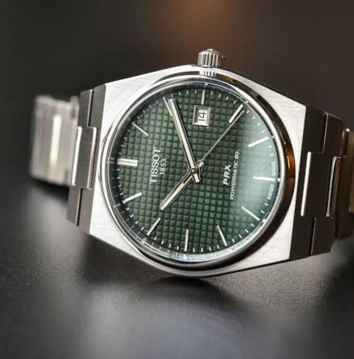 Tissot prx nowy zielony
