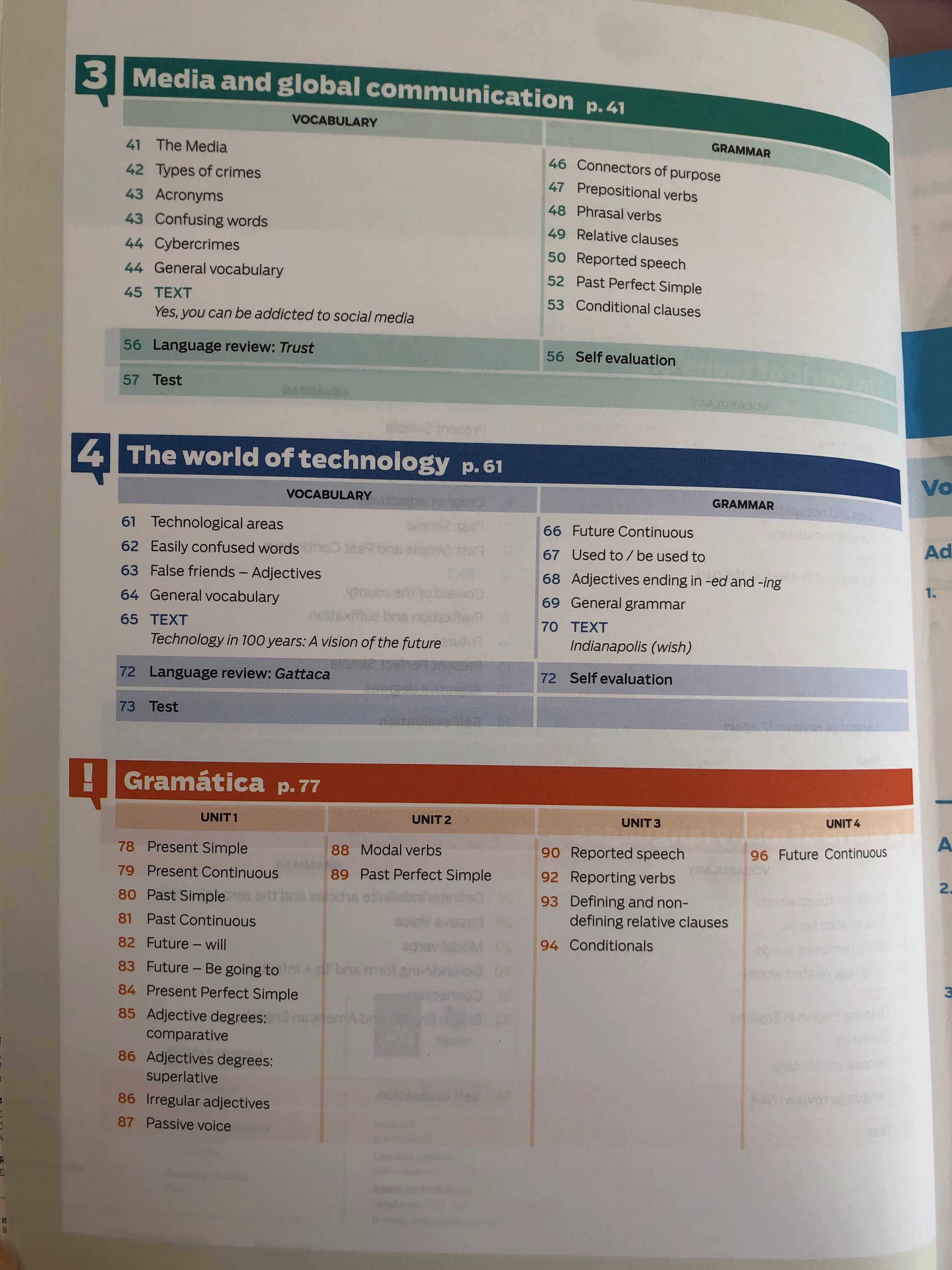 Caderno de Exercícios de Inglês 10º ano (Link up to you!)