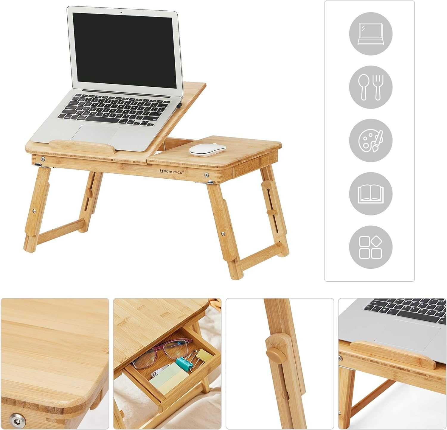 Nowy regulowany stolik pod laptopa / stolik kawowy / SONGMINCS !5850!