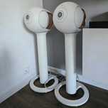 2x Devialet Phantom I Gold 108 dB + stojaki Devialet Tree - jak nowe