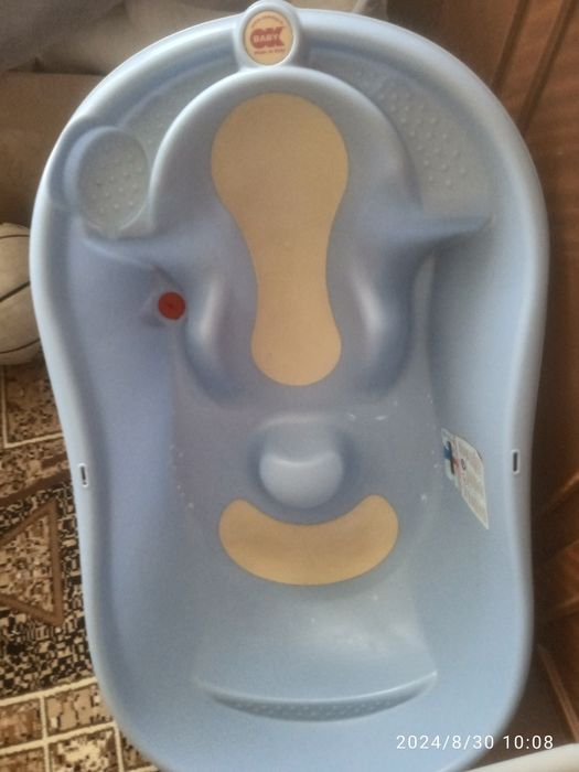 Дитяча ванночка з термоградусником