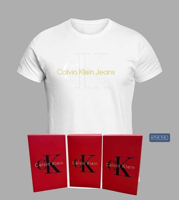 Biała koszulka męska