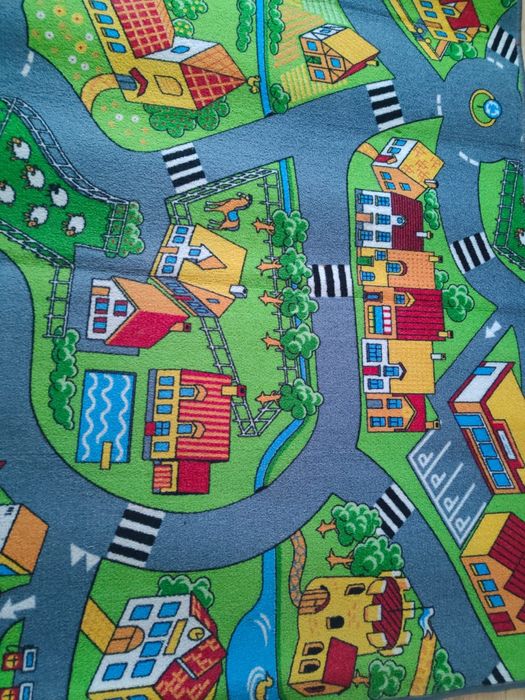 Dywan dziecięcy ulice 150×250