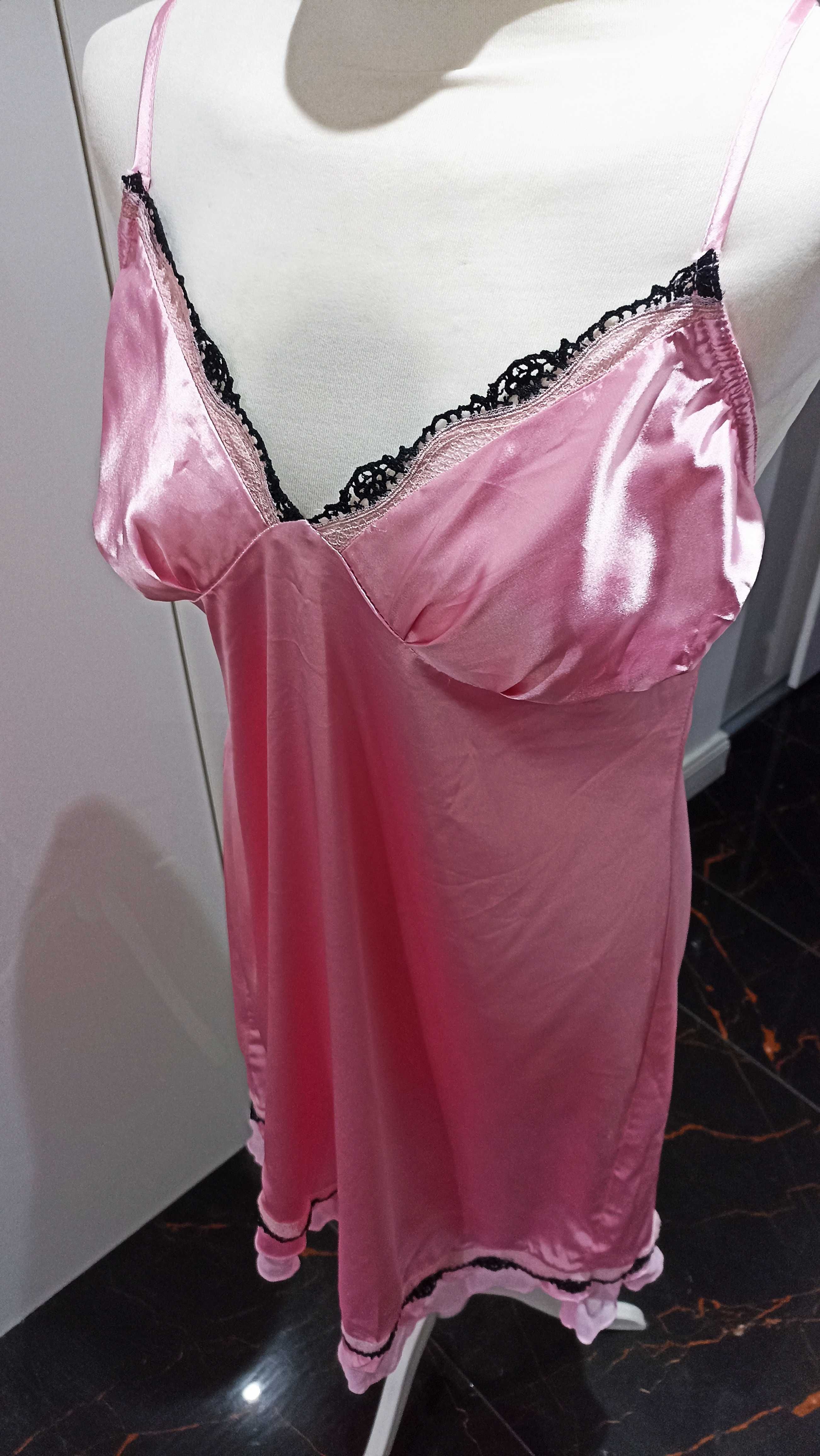 Komplet bielizny damskiej NOWA halka+majtki L/XL Livia Corsetti