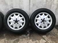 Jantes Mercedes em 15 5x112 originais com pneus