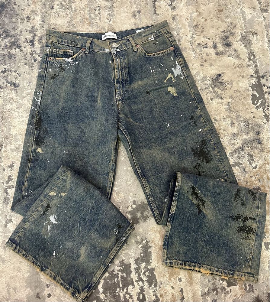 Джинси zara 38 р прямі