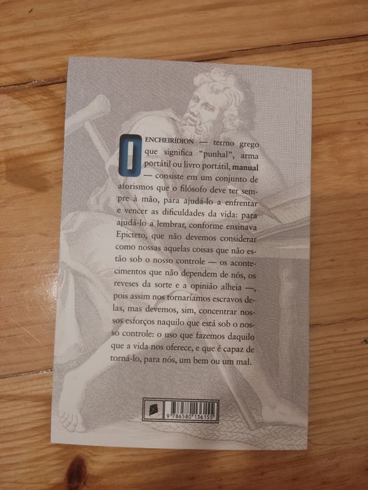 Livro "O Manual de Epicteto"