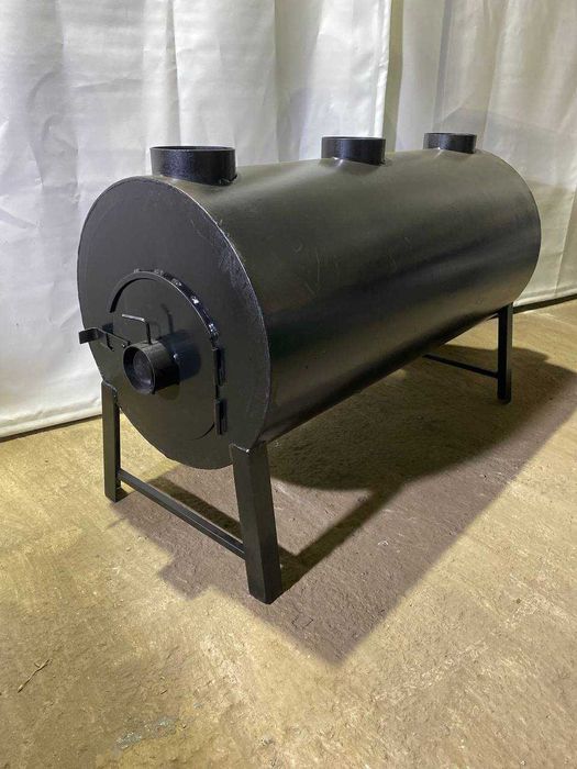 ОТ ЗАВОДА! ОБДУВ! 6мм! 600м3! Печь Булерьян Буржуйка Теплогенератор