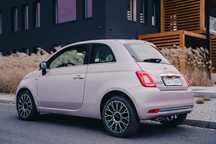 Fiat 500 W pięknym kolorze BIAŁO PERŁOWYM! Pierwszy właściciel!